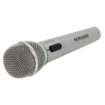 Dynamic 2 IN 1 Wired & Wireless Microphone SMP-302