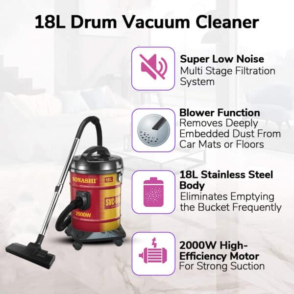 Buy Drum Vacuum Cleaner