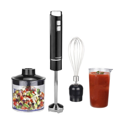 4-In-1 Hand Blender Set With Chopper And Whisk 700 ml 250 W SHB-185JCW