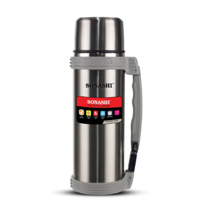 Hot And Cold 1.2 L Vacuum Flask SVF-1200 Silver